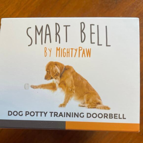 Dog Potty Training Doorbell Smart Bell Mighty Paw Self Powered Wireless - Picture 1 of 8